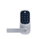 Yale Assure Keyed Lever Satin Chrome With Yale Home Module Satin Chrome