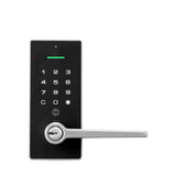 Yale Libi Digital Lever Keyed Satin Nickel