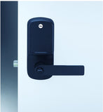 Yale Assure Keyed Lever Matt Black With Yale Home Module Matt Black