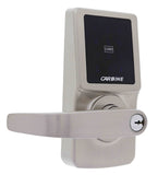 Carbine CEL-3in1 Electronic Leverset, Less batteries, Satin Nickel