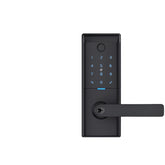 Gainsborough Mode Smart Entrance Lock Black on a white background