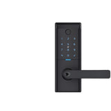 Gainsborough Mode Smart Entrance Lock Black on a white background