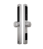 McGrath A231 Slimline Digital Lock, Hexagon Handle, Silver Finish with Euro Style 30mm Backset