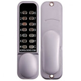 Borg Digital Door Lock Bl2201scecp Knob Keyless Entry Satin Chrome