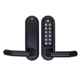 Borg Digital Lock 5001 Marine Grade Pro Lever Black Bl5001mgproecp