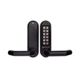 Borg Digital Door Lock Keyless Entry Marine Grade Fire Rated Black Bl5001mgpro