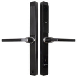 McGrath A231 Slimline Digital lock, Lever Handle, Black Euro Style 28mm Backset Mortice Lock