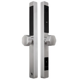 McGrath A231 Slimline Digital Lock, Hexagon Handle, Silver Euro Style 28mm Backset Mortice Lock