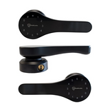 McGrath Ascot Digital Lock, Double Sided to suit Gate Installation, IP66 rating, Black,60mm Backset Tubular Latch