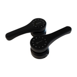 McGrath Ascot Digital Lock, Double Sided to suit Gate Installation, IP66 rating, Black,60mm Backset Tubular Latch