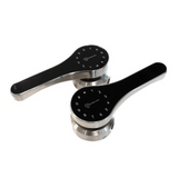 McGrath Ascot Digital Lock, Double Sided to suit Gate Installation, IP66 Rating, Satin Chrome Finish with 60mm Backset Tubular Latch