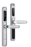 McGrath A236 Slimline Digital Lock, Silver Finish with Euro Style 35mm Backset Mortice Lock