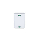 White electronic device with green lights on a white background, featuring Prime Smart Digital and EACH logos.