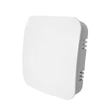 White electronic device on a white background