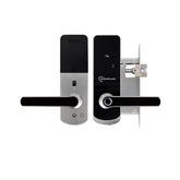 McGrath NX1 Digital Lock, Nickel Silver with Euro Style 60mm Backset Mortice Lock