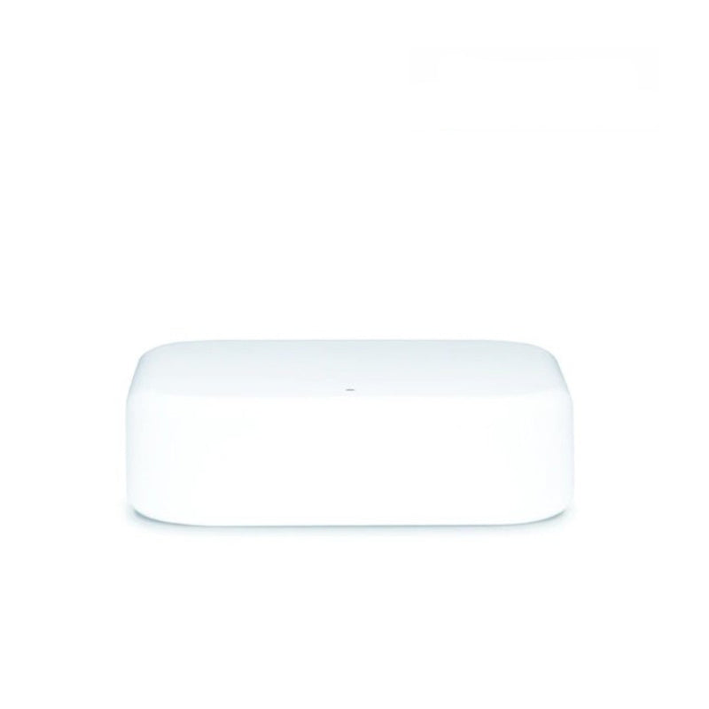 White rectangular object on a white background