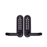 Borg Digital Lock Marine Grade Pro Lever Black Bl5051mgproecp