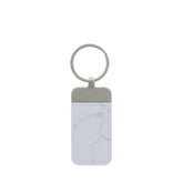 Keychain with marble pattern on a white background