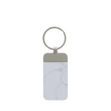 Keychain with marble pattern on a white background