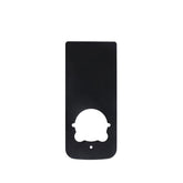Black phone screen protector with a white ghost icon on a white background, featuring Prime Smart Digital logo.