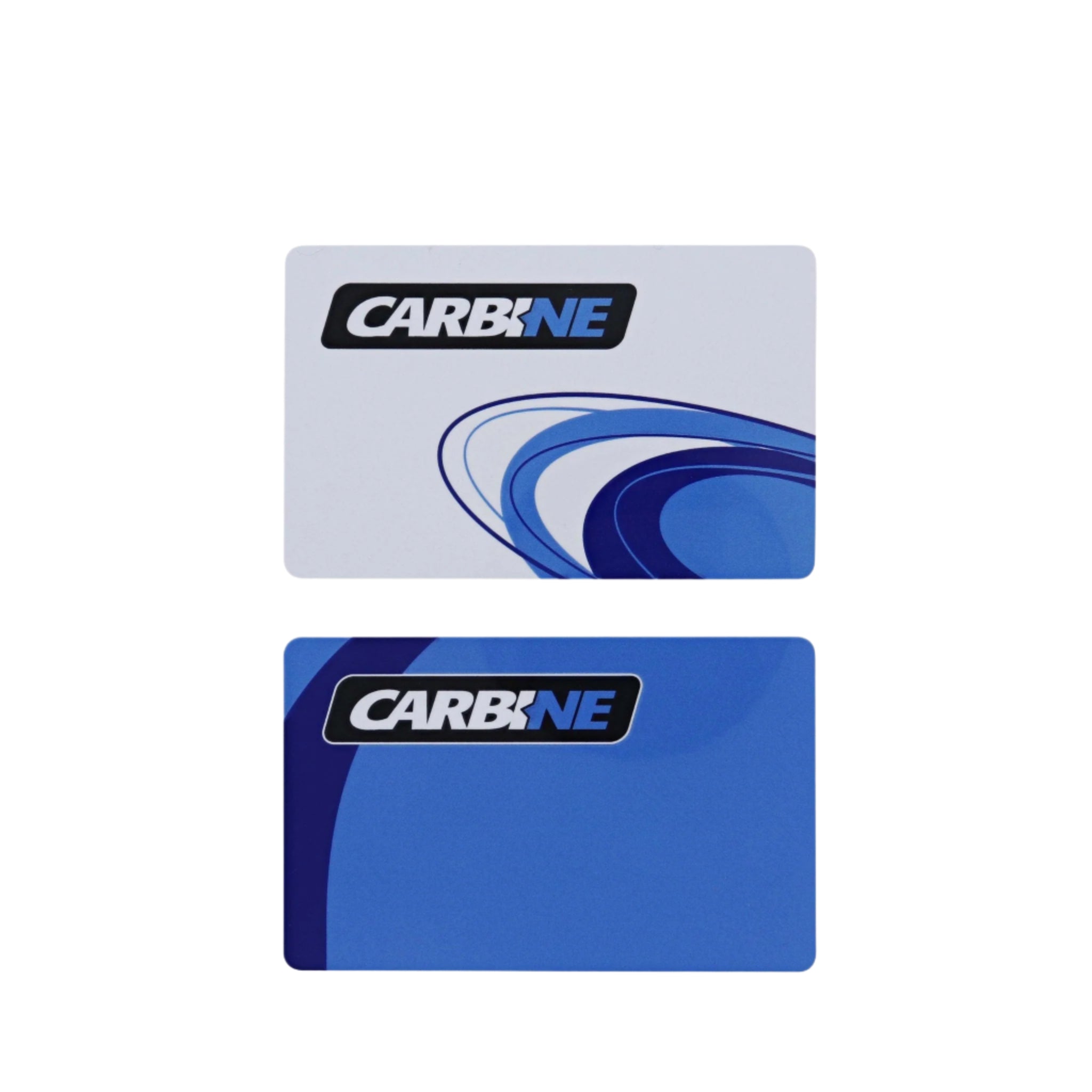Two CARBINE cards on a white background with Prime Smart Digital logo.