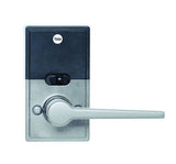 Yale Libi Digital Lever Keyed Satin Nickel