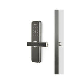 Smart door lock on a white background