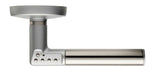 Yale Code Handle Satin Stainless/Satin Pearl Rh Satin Stainless