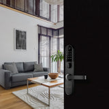 Schlage Omnia Fire Rated Smart Lock Matt Black SCEOM99XMB