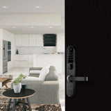 Schlage Omnia Fire Rated Smart Lock Matt Black SCEOM99XMB