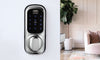 YALE 001TOUCH PLUS KEYPAD WITH 001 LATCH AND YALE NETWORK L-MODULE CHROME PLATE