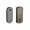 Zanda Bundle Stealth Smart Lock & Duke Pull Handle – Graphite Nickle 900mm Back to back