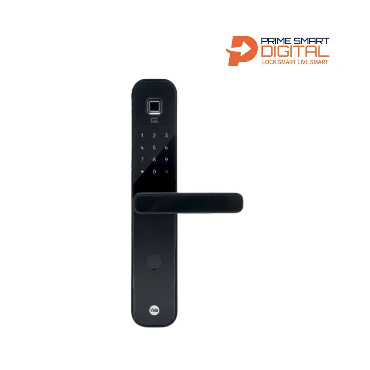 YALE YDM7220 60MM BACKSET MATT BLACK WITH YALE HOME MODULE Matt Black