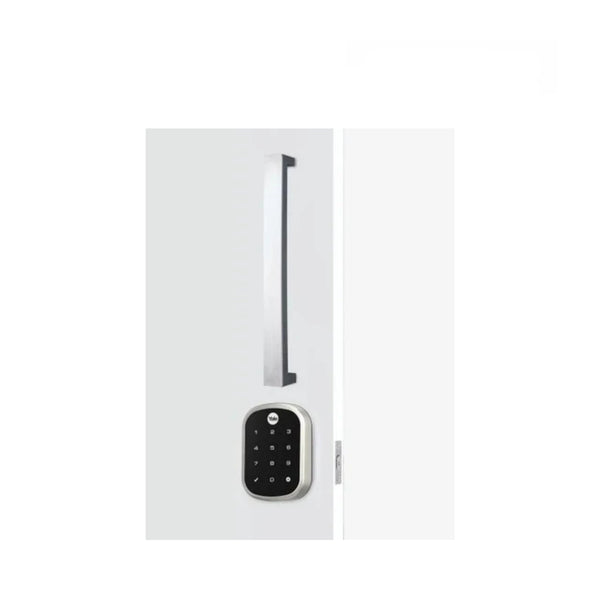 Yale Assure Sl Satin Chrome Entrance Set X 450 Pull Handle Stainless Steel Trade Pack Satin Chrome