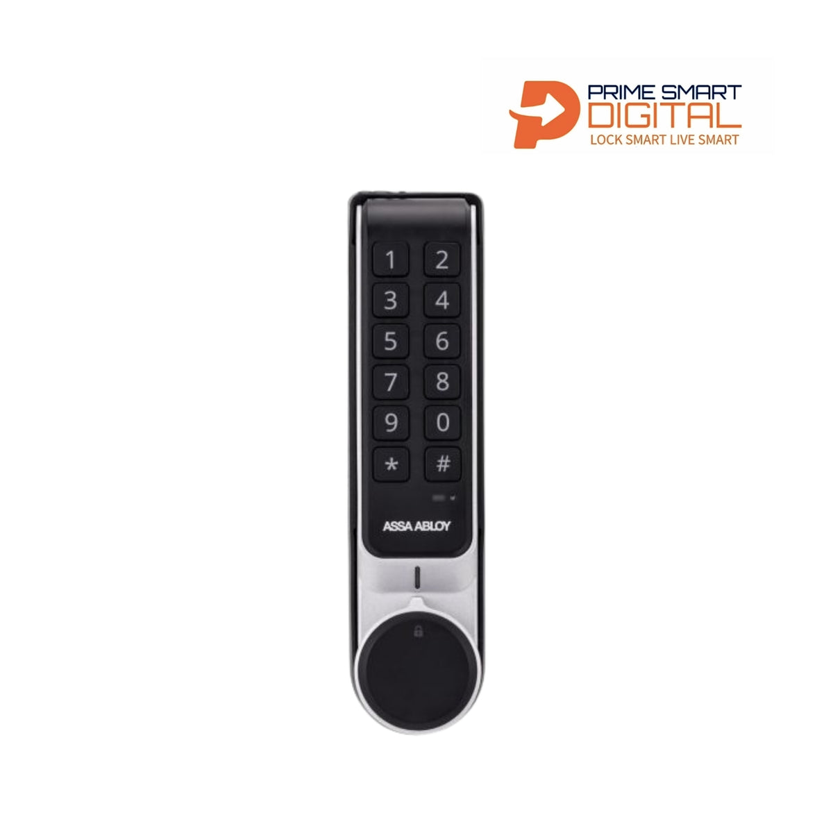 YALE ML5500 SERIES DIGITAL CAM LOCK - VERTICAL PIN KEYPAD Silver