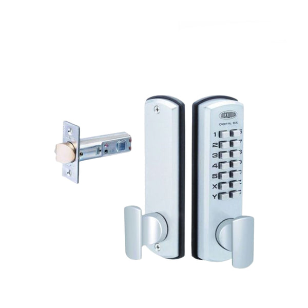 Lockwood  Dx Digital Keypad With 530 Latch Tp Satin Chrome