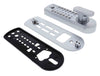 Carbine CDL7000 Heavy duty 002-3572 kit (no lock or internal furniture) digital, 60mm backset,  Satin Chrome