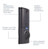 Gainsborough Graphite Mode Smart Deadbolt