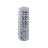 Carbine Nk2000 Mechanical Digital Door Lock Fire Rated Satin Chrome Nk2000sc