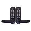 Borg Digital Lock Marine Grade Pro Lever Black Bl5051mgproecp