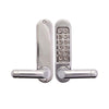 Borg Digital Door Lock Lever Keyless Marine Grade Chrome Plate Bl5201mg