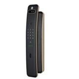 Digital door lock on a white background