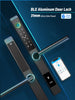 McGrath A231 Slimline Digital lock, Lever Handle, Silver Euro Style 28mm Backset Mortice Lock