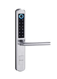 McGrath A210 Slimline Digital Lock, Satin Chrome Euro Style 30mm Backset Mortice Lock