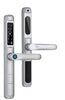 McGrath A236 Slimline Digital Lock, Silver Finish with Euro Style 35mm Backset Mortice Lock