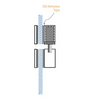 Lockwood Padde Es8000 V-lock Glass Door Housing 208000-000