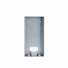 Metal wall plate on a white background