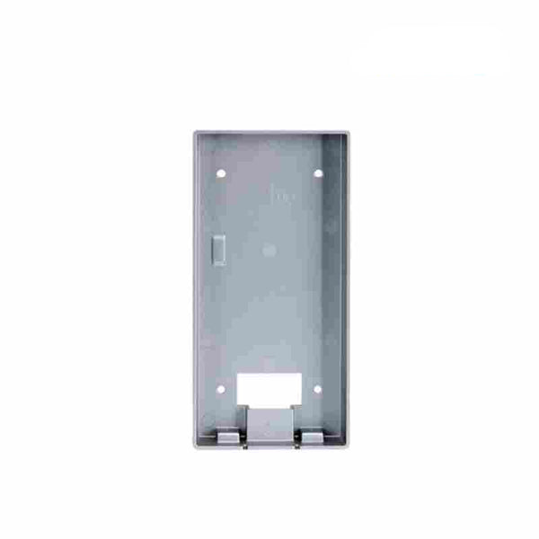 Metal wall plate on a white background