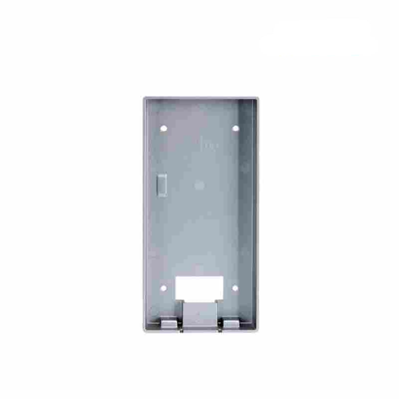 Metal wall plate on a white background