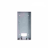 Metal wall plate on a white background